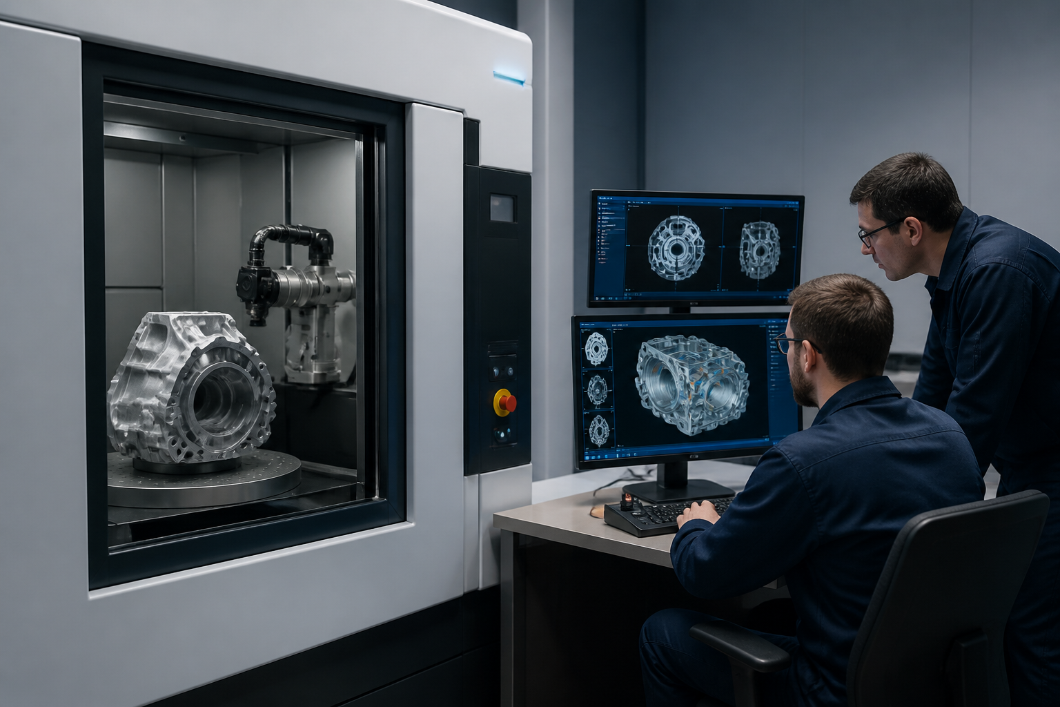 AI Vision + Industrial CT: Defektdetektering 10x hurtigere