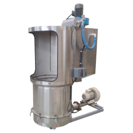 Flydende sandmaskine med støvfjernelse baglag 800 mm