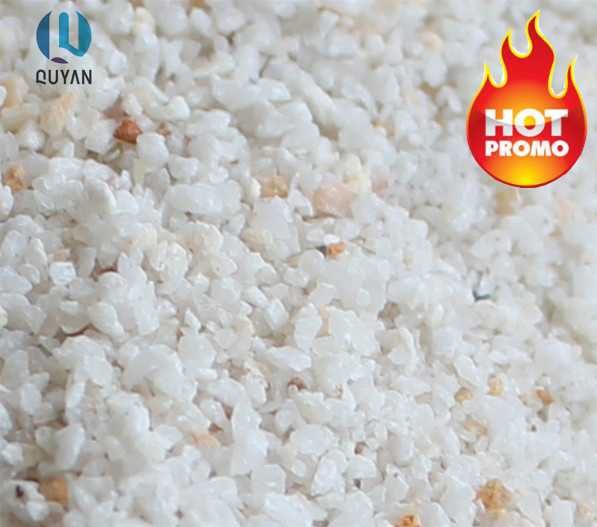 High Purity Fused Silica Sand Lav termisk ekspansion kvartssand til præcisionsstøbning